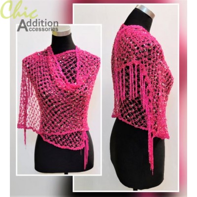 Beaded Shawl BDL-013H